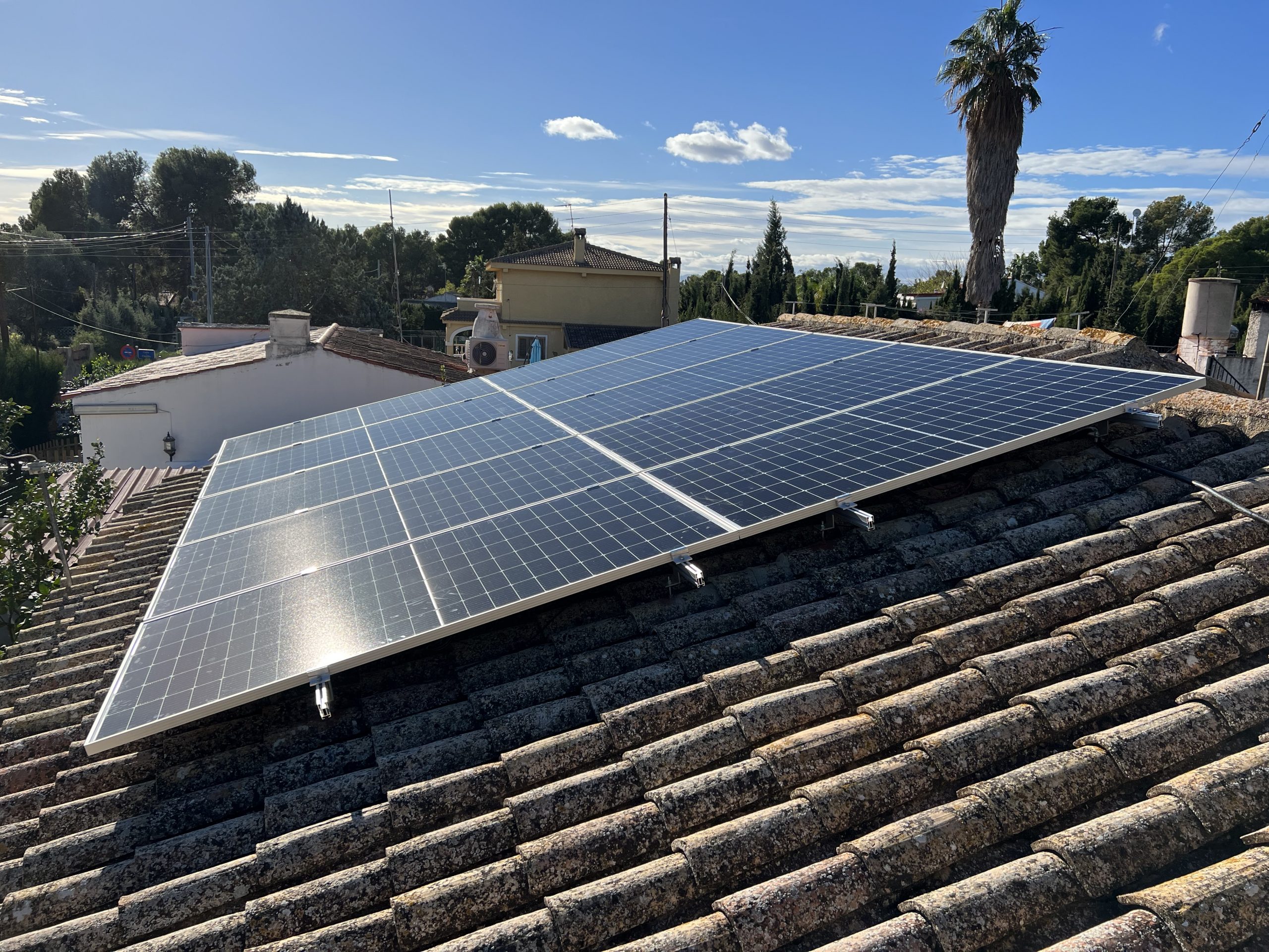 Instalación fotovoltaica realizada por KSOLAR