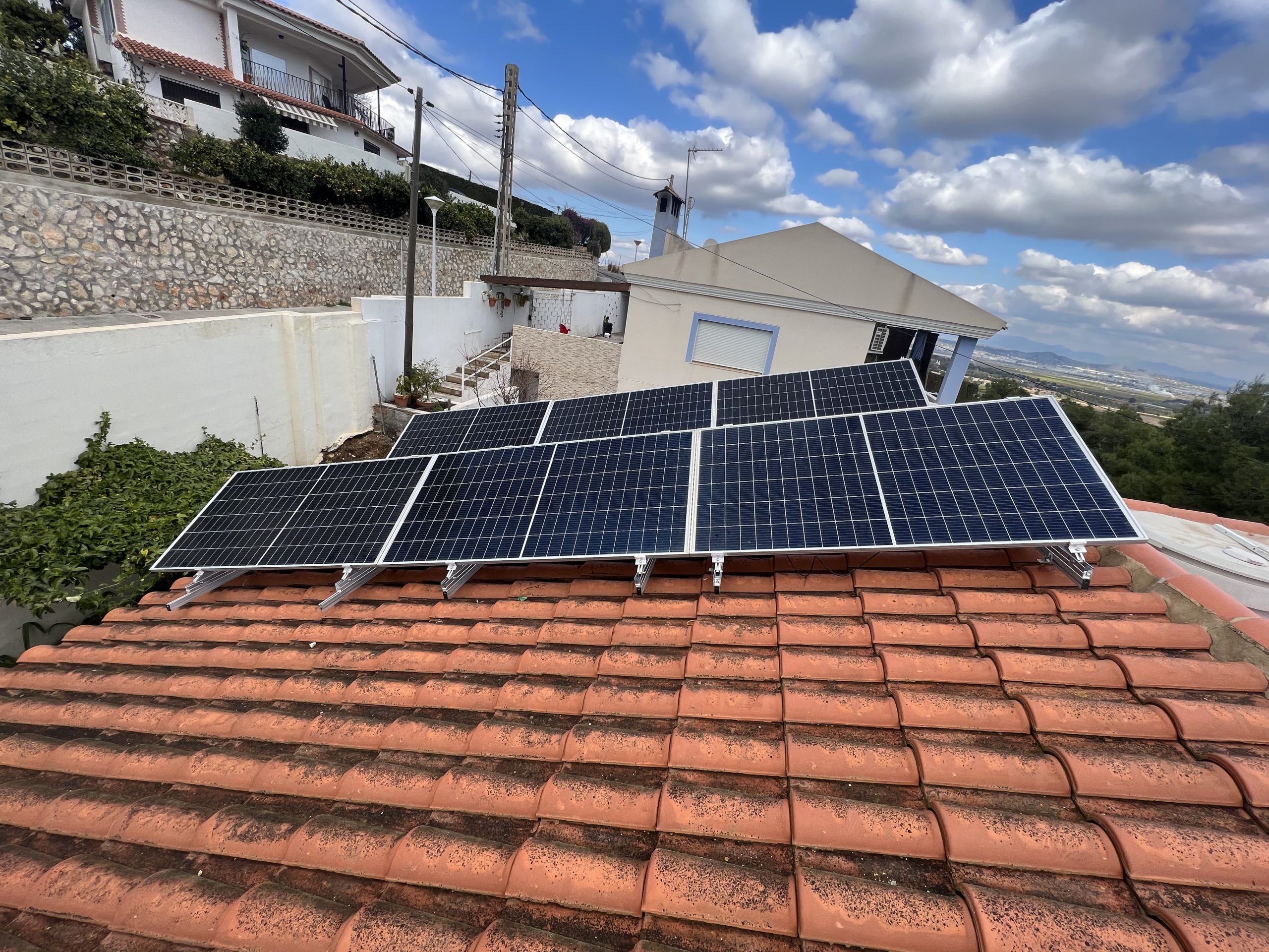 Instalación solar KSOLAR sobre cubierta